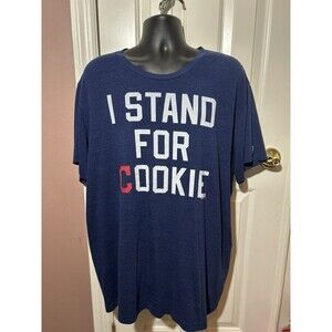 Homage I Stand For Cookie T Shirt Mens Size 3XL Cleveland Baseball